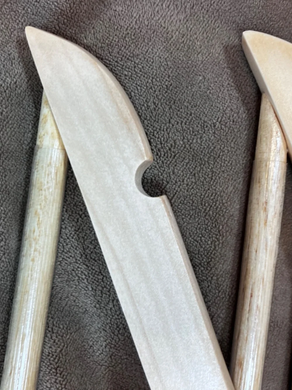 Wood Hangers Set of 7 with slip resistant notch for dresses to suits to blouses